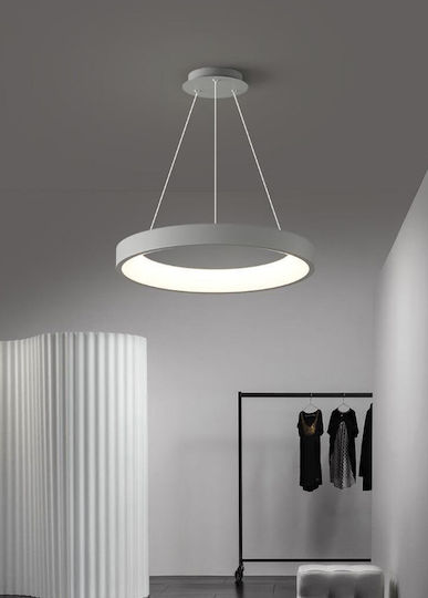 ArkoLight LED Κρεμαστό Φωτιστικό Γκρι 50x50εκ. ArkoLight LED Κρεμαστό Φωτιστικό Γκρι 50x50εκ.