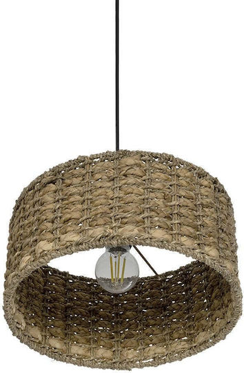 GloboStar Pomegrande Pendant Light Beige Boho with Socket E27 30x30x16cm