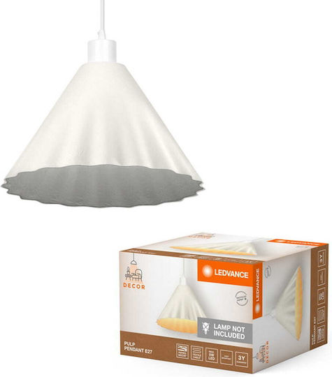 Osram Κρεμαστό Φωτιστικό Λευκό με Ντουί E27