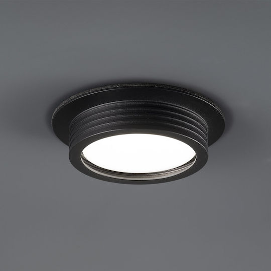 Ideal Lux Sp1 Κρεμαστό Φωτιστικό Μαύρο 60x60εκ.