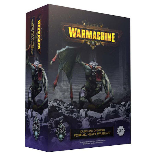 Warmachine Dusk Fane Nyrro Vordak Schwerer Warbeast