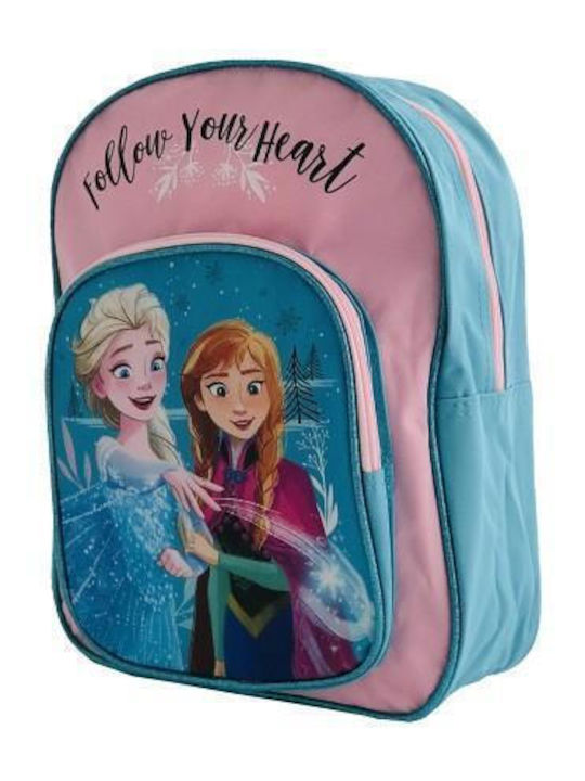 Disney Frozen Σχολική Τσάντα Πλάτης Νηπιαγωγείου Πολύχρωμη 25 x 10.5 x 32εκ