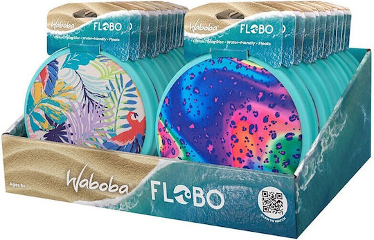 Фризби Плажна Водна Игра Waboba Flobo Мек Силиконов Летящ Диск