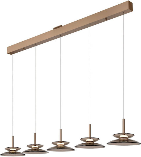 Lucide Lightning Santiago Κρεμαστό Φωτιστικό Μελί LED με Ρυθμιζόμενο Λευκό Φως