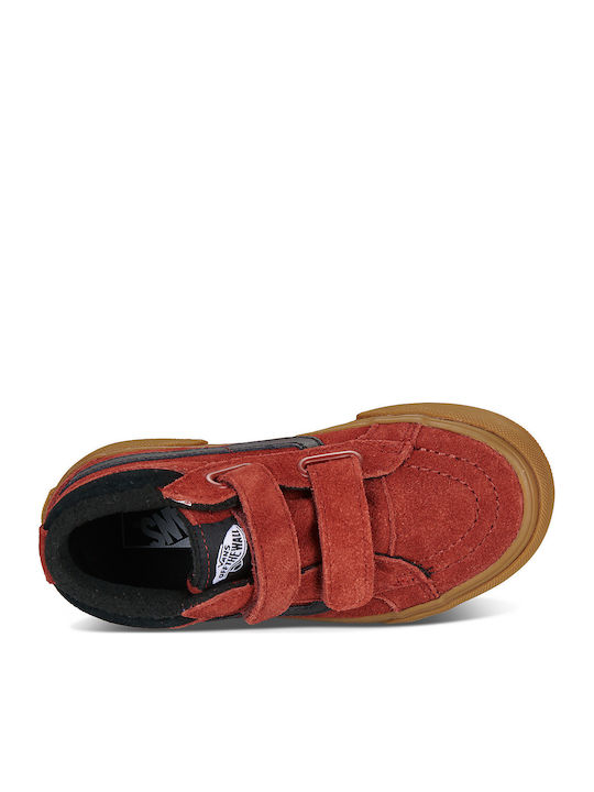 Sk8-Mid Reissue V Kinder Sneaker Hoch Burgundisch