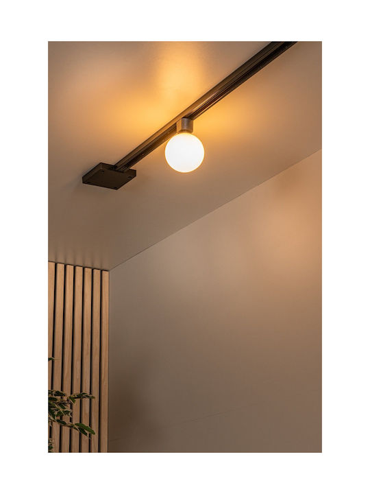 Lucide Lightning Track Πλαφονιέρα Οροφής με Ντουί G9