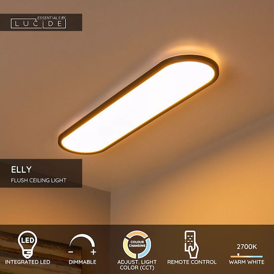 Lucide Lightning Elly Πλαφονιέρα LED