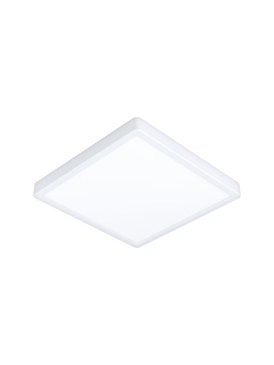 Eglo Fueva Mount Ceiling Light Bathroom 39cm with Integrated LED