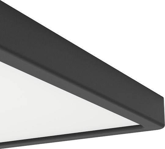 Eglo Fueva Mount Ceiling Light Bathroom 29.5cm with Integrated LED
