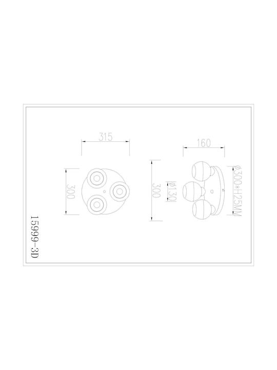 Globo Lighting Luminiță De Tavan Montată Bej