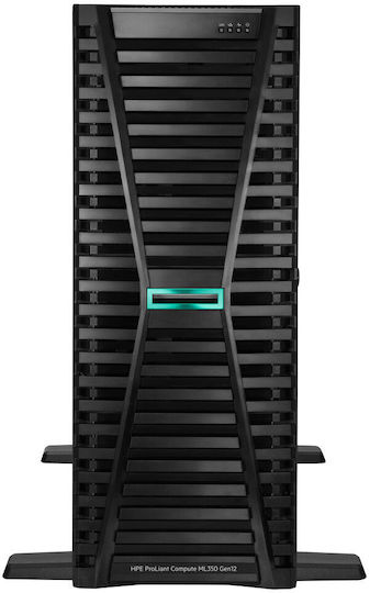 HP Ml350 Gen12 Xeon 6505P 64GB DDR4 2X1000W P94962-425 Fără OS