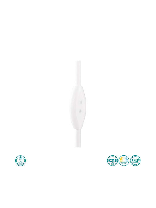 Trio Lighting LED Floor Lamp H145xW21cm. with Adjustable White Light 700lm White
