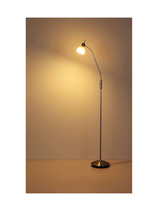 Globo Lighting Floor Lamp Silver