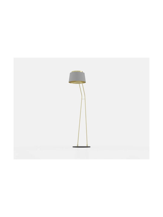 Eglo Almerimar Floor Lamp H182.5xW41cm. with Socket for Bulb E27 Gray
