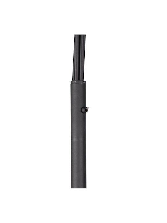 Trio Lighting Marley Подова Лампа В200xД80см. с Цокъл за Крушка GU10 Черен