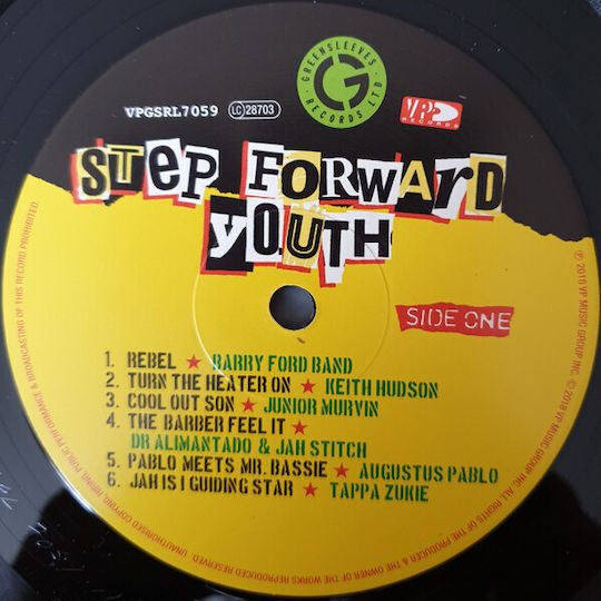 Various Step Forward Youth Roots Masters From "punky Reggae Party" Vinyl