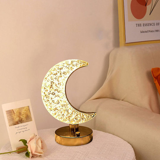 Andowl Qd003y Lustră Decorativă Lumină de Lună Auriu