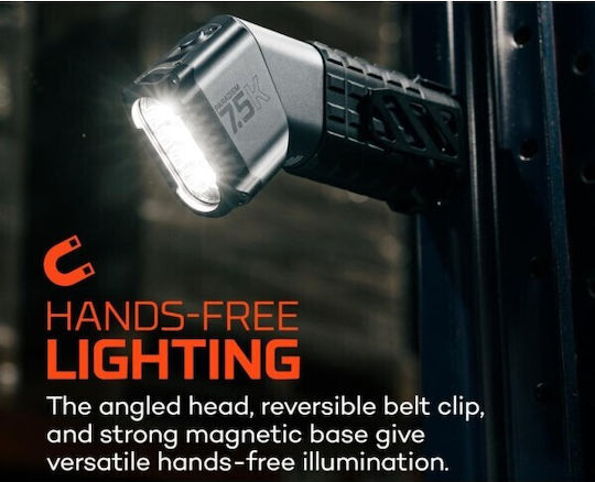 Nebo Φακός LED με Μέγιστη Φωτεινότητα 7500lm
