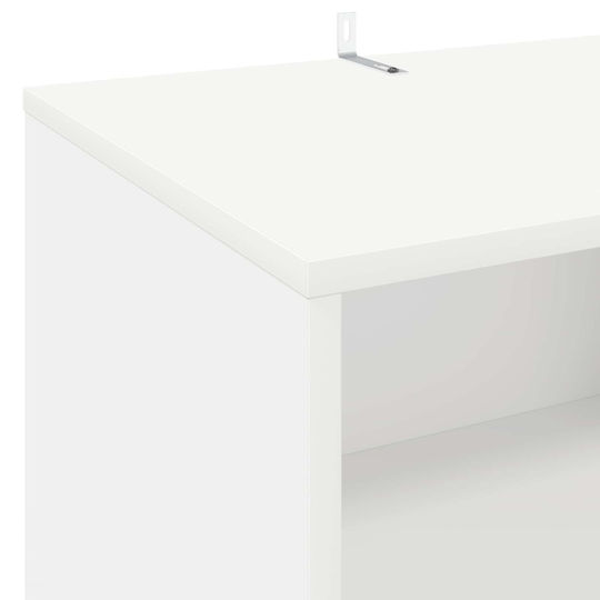 vidaXL Hi-Fi Furniture White 39.5x47x74.5cm