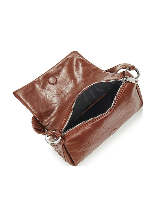Naron Knitted Women's Shoulder Bag Brown