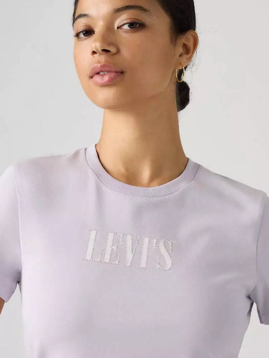 Das Perfekte T-Shirt Damen Purpurnen