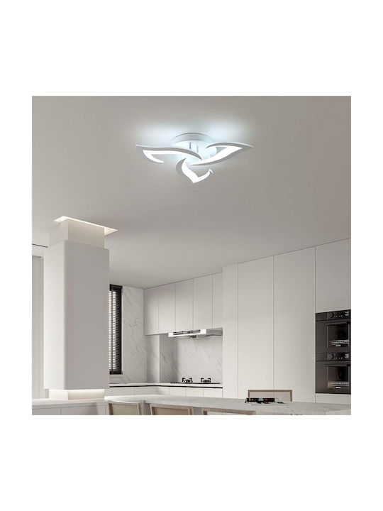 Lightplanet Plafonieră de Tavan 58buc Bej cu LED Integrat și Telecomandă