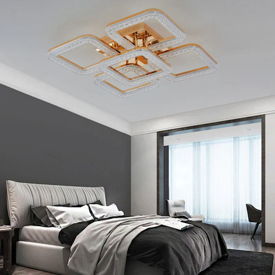 Lightplanet Πλαφονιέρα Οροφής με Ενσωματωμένο LED και Τηλεχειριστήριο