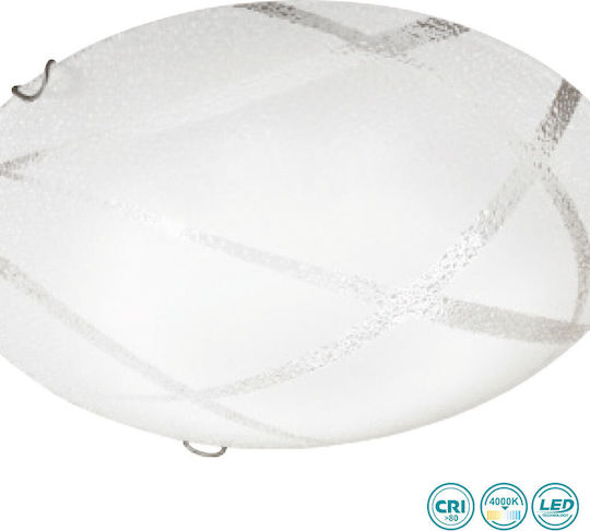 La Mia Luce Astros Plafonieră de Tavan Albă cu LED Integrat
