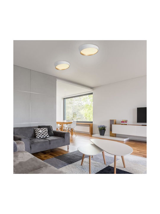Aca Deckenleuchte Weiß mit Integrierter LED