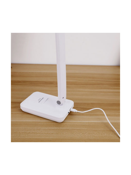 Weidasi Rechargeable LED Office Lamp Foldable in White Color