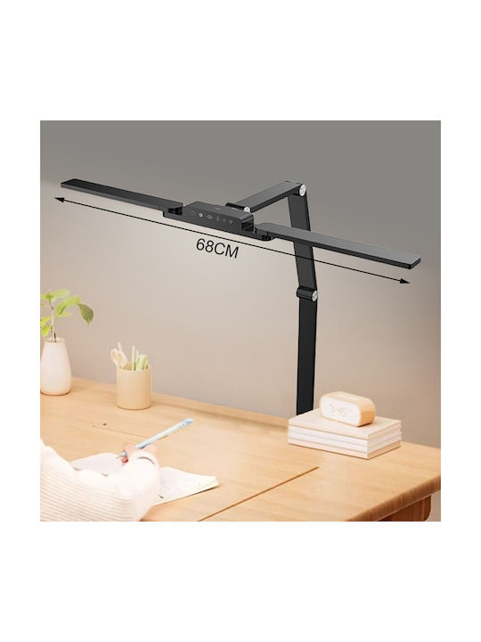 Wozinsky LED Bürobeleuchtung und Clip in Schwarz Farbe