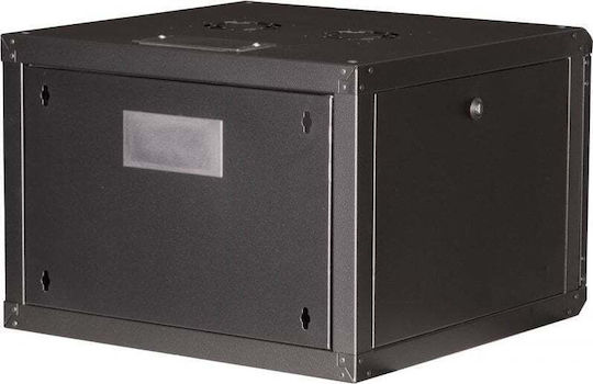 Equip Wall Mounted Rack Cabinet 19U 60x60cm Black EPM-07-6060-B-CBAA