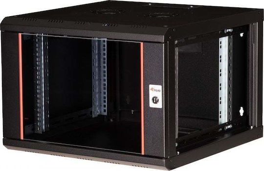 Equip Wall Mounted Rack Cabinet 19U 60x60cm Black EPM-07-6060-B-CBAA