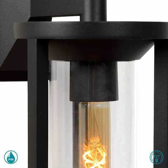 Lucide Lightning Cadix Επιτοίχιο Εξωτερικό Φαναράκι E27 IP65