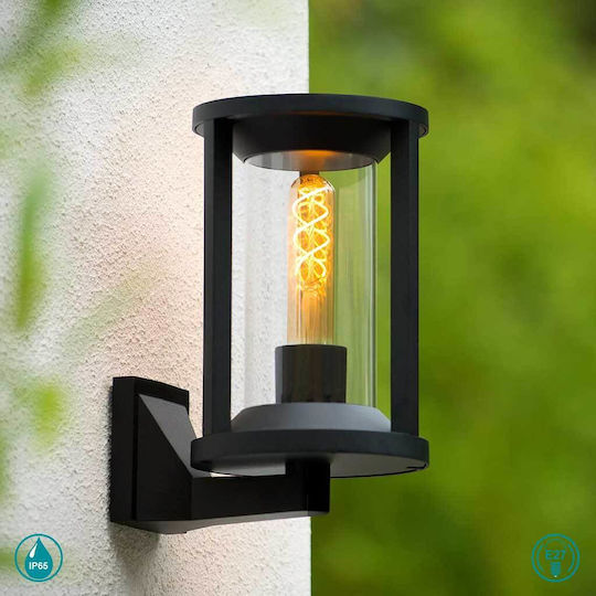 Lucide Lightning Cadix Επιτοίχιο Εξωτερικό Φαναράκι E27 IP65