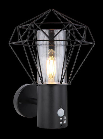 Globo Lighting Horace Wall-Mounted Outdoor Ceiling Light E27 IP44 22.5x34εκ.