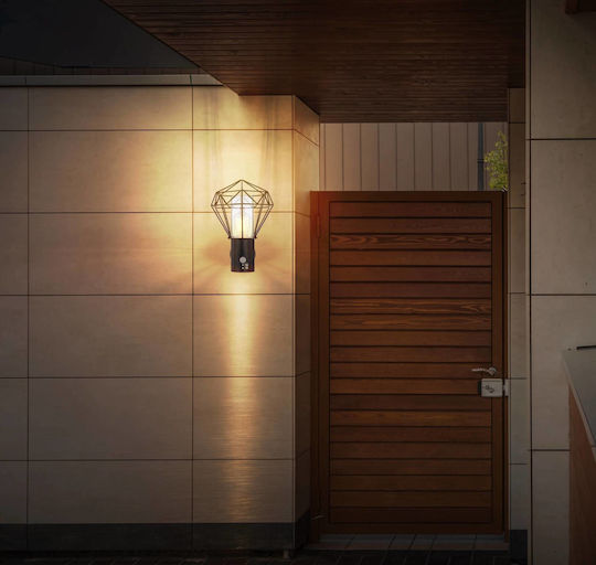 Globo Lighting Horace Wall-Mounted Outdoor Ceiling Light E27 IP44 22.5x34εκ.