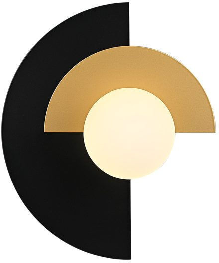 Luma Wall Lamp with G9 Lamp Bulb Base Black 10cm