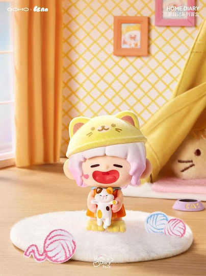 Character Lazy Home Diary Φιγούρα 8τμχ