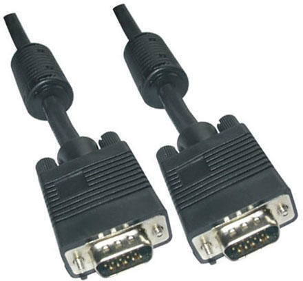 VCom Cablu VGA - VGA Negru 15m