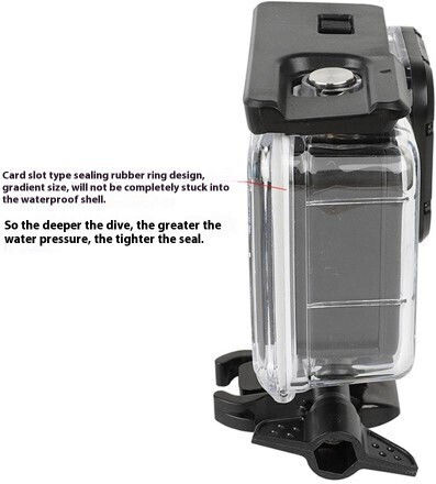 Wasserdichte Actionkamera-Hülle Für Tauchen Bis 50 Meter Für GoPro Hero 13 10 9