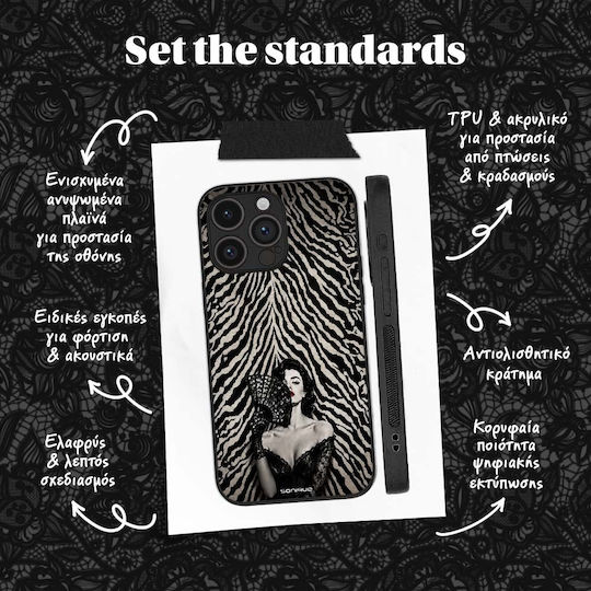 Husă Sonique Diva Series Vivo Y74s Vivo Y76 5G Flamenco