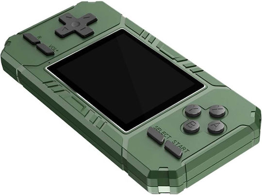 Techkidz 520 Games Emulator Console Tank Model Green