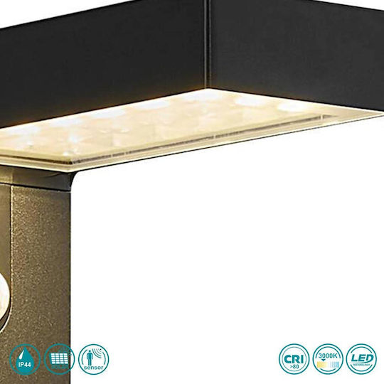 Nordlux Alya Aplica de exterior montată pe perete LED IP44 5W 20.5x20x20εκ.