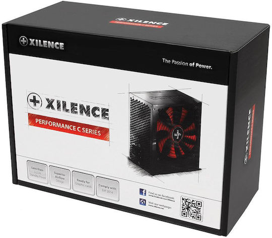 Xilence XP500R6 350W Μαύρο Τροφοδοτικό Υπολογιστή Full Wired