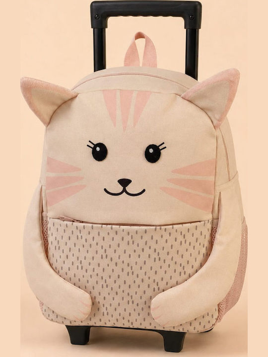 abo You’re Meow Favorite Ghiozdan Troler Grădinița cu Husă pentru Sticlă de Apă Verde 26 x 12 x 35 cm abo You’re Meow Favorite Ghiozdan Troler Grădinița cu Husă pentru Sticlă de Apă Verde 26 x 12 x 35 cm