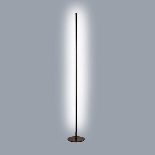 Inlight LED Floor Lamp H150cm with Warm White Light 1900lm Black