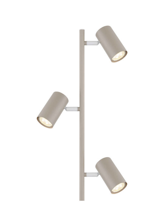 Globo Lighting Robby Floor Lamp Height 154cm Beige
