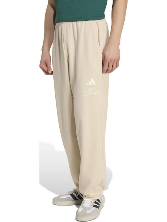 adidas M Coll Ft Pt Jogger Παντελόνι Μπεζ