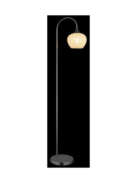 Globo Lighting Floor Lamp H150xW39cm. with Socket for Bulb E27 Transparent
